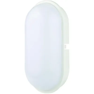 PROTEC.CLASS LED-Wand-/Deckenleuchte PLEDOLXXL 20W 05400654 | Oval | 2200 lm | 4000K | 120° | weiß