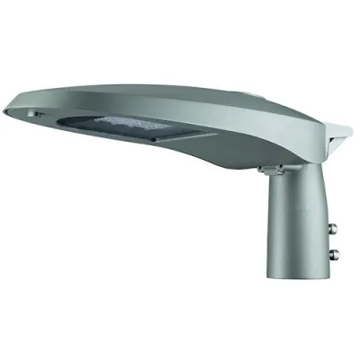 PROTEC.CLASS LED-Parkplatzleuchte PLEDPL40 05400627 | 40W | 4000lm | 3000K | Mastmontage 76mm | Aluminium-Gehäuse grau