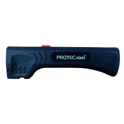 PROTEC.class Multi-Entmantler PME 246781 | Abmantelwerkzeug für Flach- & Rundkabel 4-15mm | Kunststoff