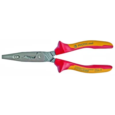 PROTEC.CLASS Multifunktionszange PMFZ61 VDE 6in1 | 180 mm | Abisolieren | Crimpen | Schneiden | 1000V isoliert