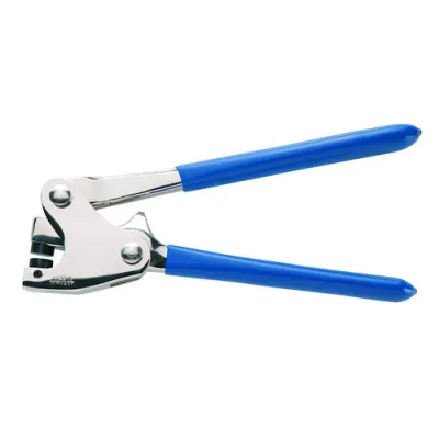 PROTEC.CLASS Bleiplombenzange PPBZ8130 | Plombenzange 8mm | 130mm | Kunststoffgriff | vernickelt | für Plombendraht