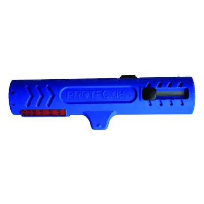 PROTEC.class Profi-Entmantler 246779 | Abmantelwerkzeug NYM 8-13mm | Längsschneider | Abisolierer 0,2-4mm²