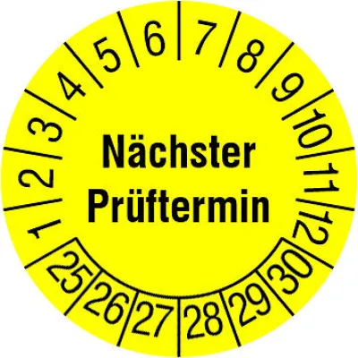 PROTEC.CLASS PPPPNPG PPPPNPG Nächster Prüftermin gelb 100St