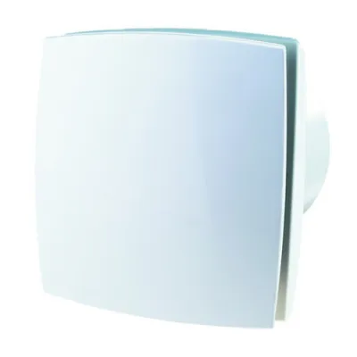 PROTEC.CLASS Lüfter PPQLKTH100 Premium Quiet | Feuchtigkeitssensor | Nachlaufrelais | leise 33 dB | 88 m³/h | weiß