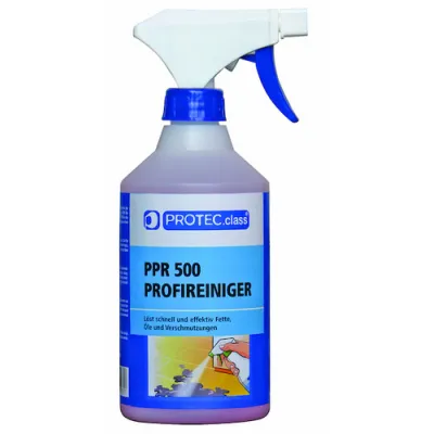 Protec.class Profireiniger Sprühflasche 500ml | Universalreiniger | Fettlöser für Auto, Haushalt & Werkstatt