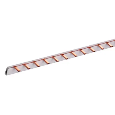 PROTEC.CLASS Phasenschiene PPS1000157SOW16 | 16mm² | 1-polig abgewinkelt | D0 Sicherungen | 57 Anschlüsse | 400V | 63A