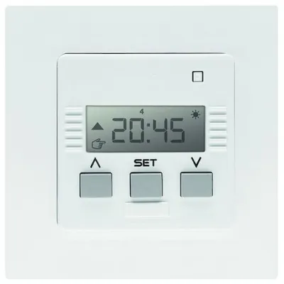 PROTEC.class Zeitschaltuhr PRLAZSU | Rollladenantrieb | Tages- & Wochenprogramm | Unterputz | 230V