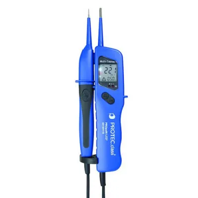PROTEC Spannungsprüfer PROPOLN LCD 2.0 | 249876 | zweipolig | CAT IV 1000V | Data-Hold | IP65 | Batterien inkl.