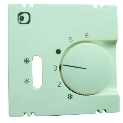 PROTEC.CLASS Abdeckungsset PRTRAS770 | 55x55 mm | Heizen/Kühlen | Raumthermostat Zubehör | Kunststoff | Modell 05103047