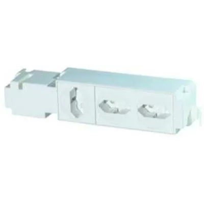 PROTEC.CLASS Steckdose 3-fach PSDKV | Eurostecker für Kommunikationsverteiler | feuerbeständig | PVC- & silikonfrei