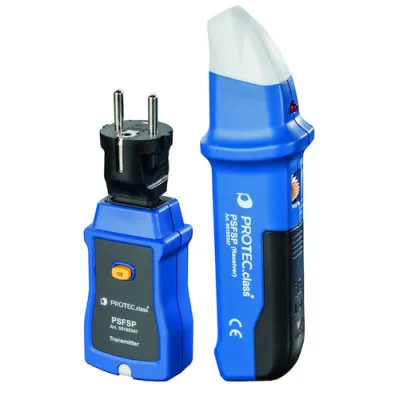 PROTEC.CLASS Sicherungsfinder PSFSP | Leitungsschutzschalter Zuordnung | Stromkreistester 210-250V | kontaktlos