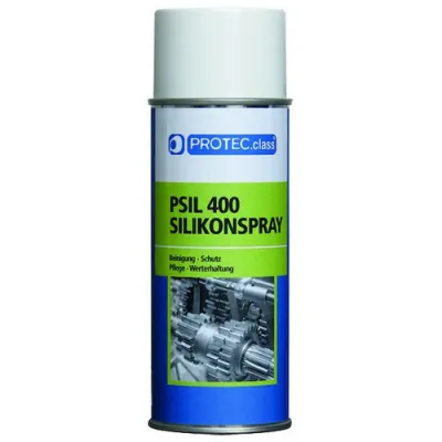 PROTEC Silikonspray PSIL 400ml | Universal Schmiermittel | wasserfest | temperaturbeständig | antistatisch