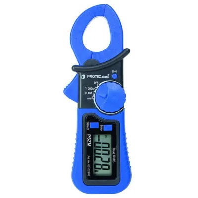 Protec.class Stromzange Mini PSZM 05102992 | TRMS Zangenamperemeter | Gleich- & Wechselstrom | Data-Hold