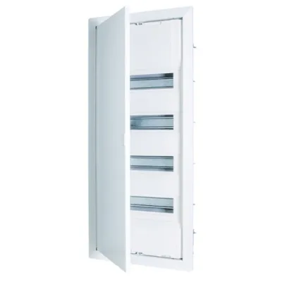 PROTEC.CLASS UP-Verteiler PUV 56-4N | 4-reihig 56TE | Aufputz | Metalltür | 63A | IP30 | plombierbar | halogenfrei