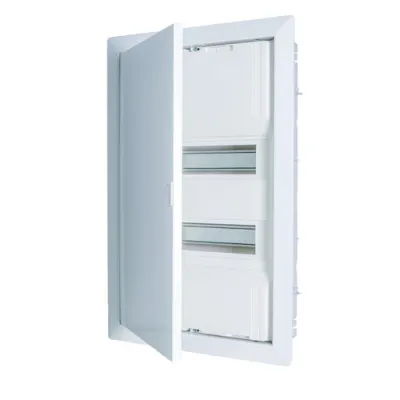 PROTEC.CLASS HW-Verteiler PUVH 28-2N | 2-reihig 28 TE | Hohlwand | Kunststoff | Metalltür | 400V | 63A | anreihbar