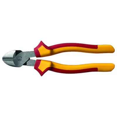 PROTEC.CLASS Kraftseitenschneider PVDE-KS200 | 200mm | VDE 1000V isoliert | gehärtete Schneiden | 2K Griff