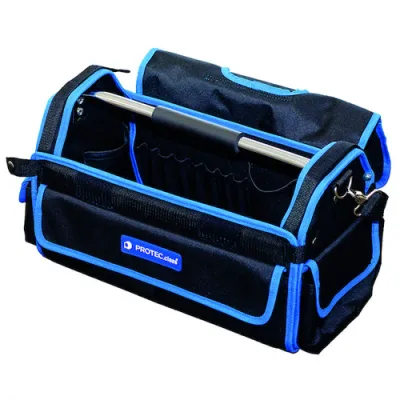 PROTEC.class Werkzeugtasche 054803 PWT Installateur | Nylon | robust | 400x190x240 mm | 12 kg Traglast | 5 Außentaschen