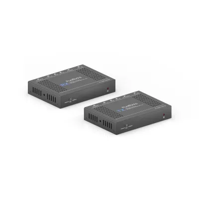 PureLink HDBaseT Extender Set PT-HDBT-200 | HDMI 2.0 | 4K UHD 60Hz HDR | 18 Gbps | Cat.6 | 40m 4K | IR | RS232 | Schwarz