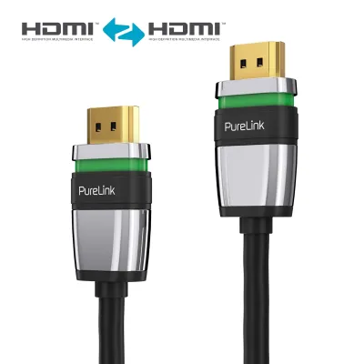 PureLink HDMI Kabel ULS1000-050 | 5m | High Speed HDMI 2.0 | 4K UHD 60Hz | Ultra Lock | vergoldete Stecker | schwarz