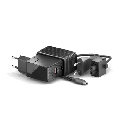 Vuelogic USB-C/USB-A GaN Ladegerät VL-PSU110 | 100W Power Delivery | 3-Port | Schnellladen | kompakt | schwarz