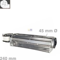 Querstromlüfter 240mm TypA Motor links QLK45/0024A2 für Heizgerät