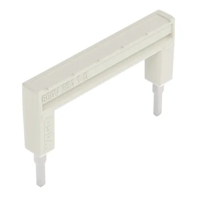 WAGO Kammbrücker 2002-436 | Querverbinder 1 auf 6 | isoliert | 25A | 800V | steckbar | lichtgrau