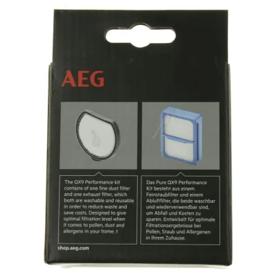 qx9 Performance-Kit für Electrolux Staubsauger 9009230922 Saugkraft