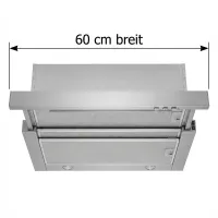 Flachschirmhauben 60 cm