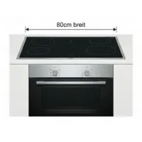 mit autarken Kochfeldern 80 cm