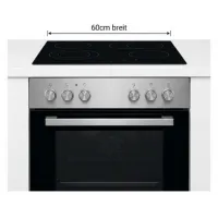 mit herdgebundenen Kochfeldern 60 cm
