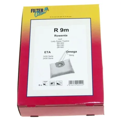R9m Staubsaugerbeutel für Staubsauger Filterclean FL0077K 6+1