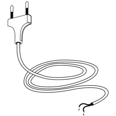 Rademacher Anschlußkabel 2m ws m.Aderendhülsen 3880