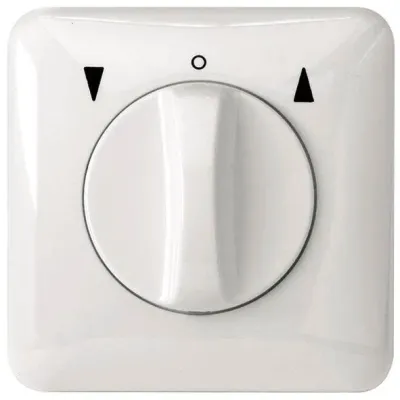 Rademacher Jalousieschalter 2780-UW Unterputz 1-polig | Drehknopf | Ultraweiß | IP20 | Kunststoff | matt