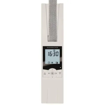 Rademacher RolloTron Comfort 1740-UW | Minigurt Unterputz Gurtwickler elektrisch | 15mm | max. 45kg | Ultraweiß