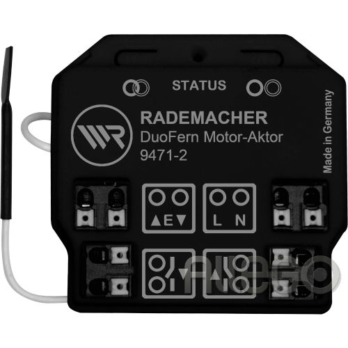 Bild: RademaElek DuoFern Rohrmotor-Aktor 9471-2