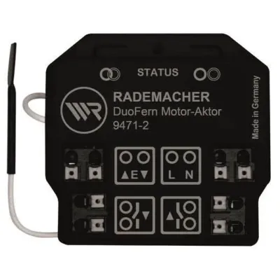 Rademacher DuoFern Motor-Aktor 9471-2 | potentialfrei | Unterputz Funkaktor 230V | für Rollladen, Jalousie