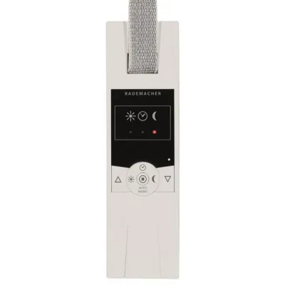 Rademacher RolloTron 1305-UW Unterputz Gurtwickler | max. 60 kg | 23 mm Gurt | Zeitschaltuhr | ultraweiß