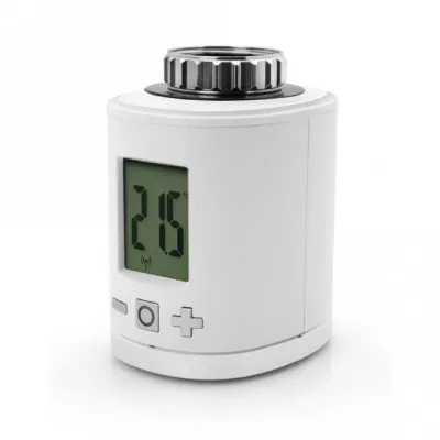 Rademacher DuoFern Heizkörperstellantrieb 2 9433-1 | Funk-Heizkörperthermostat | Smart Home | 434,5 MHz | Weiß