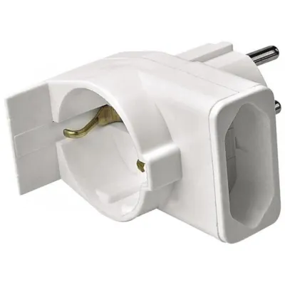 RademaElek Kombi-Duplex-Stecker weiß 3742