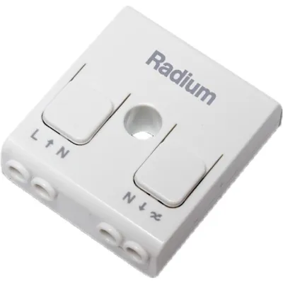 Radium elektronischer Lichtregler CBU-TED-LR | Bluetooth Dimmer 230V | Phasenabschnitt | 150W | IP20 | Mini 37x14x41mm