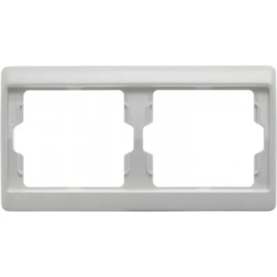 Rahmen 2f waagerecht ARSYS, polarweiss