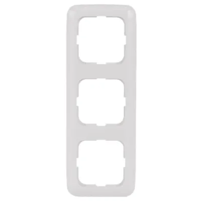 Busch-Jaeger Abdeckrahmen 3-fach 2513-214 | Reflex SI | Unterputz | Thermoplast | glänzend | IP20 | alpinweiß