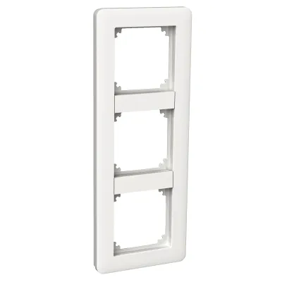 ELSO Rahmen 3-fach Typ Primo WDE002303 | Unterputz | Kunststoff Thermoplast | glänzend | IP20 | weiß RAL 9003