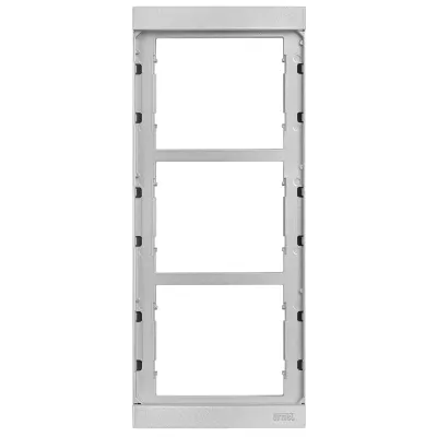 Rahmen-Türstation 3f AP si Alu 125x305x20mm