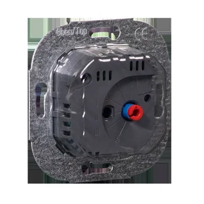 ALRE Raumtemperaturregler RTBSU-401.034#00 | Raumthermostat Unterputz 230V | Bimetall | 10A | IP30 | anthrazit