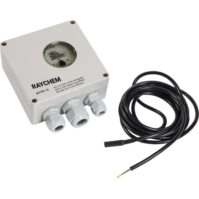 Raychem Thermostat AT-TS-13 728129-000 | elektronisch | -5°C bis +15°C | Wandmontage | IP65 | Frostschutz