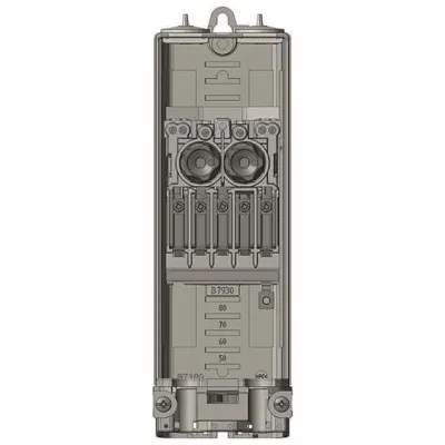 TE Connectivity Sicherungskasten EKM-2050-2D1-5S/U | 2x E14 | IP54 | 3x5x16mm² | Mastmontage | Transparent