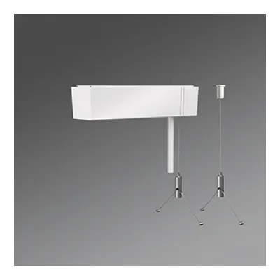 Regiolux Seilabhängung SAYE-PS 1900/190 VW #91210023121 | Pendelset | 160x44,5x39 mm | für Lichtband | weiß