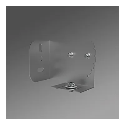 REGIOLUX Befestigungsset SBB me 79980054100 | Schwenkbefestigung 0-90° | Feuchtraumleuchte | Stahl | 2 Stück