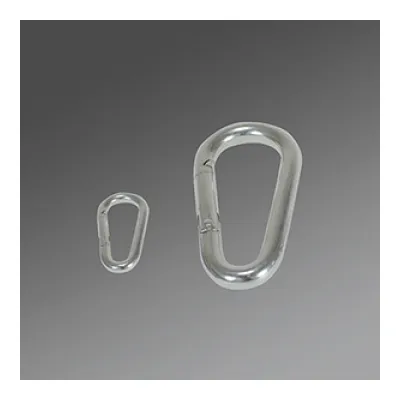 REGIOLUX Kettenabhängung CKH-AS me 37139241100 | Ketten-Karabiner für CDH/CKH | Stahl | 100mm Länge | metallisch